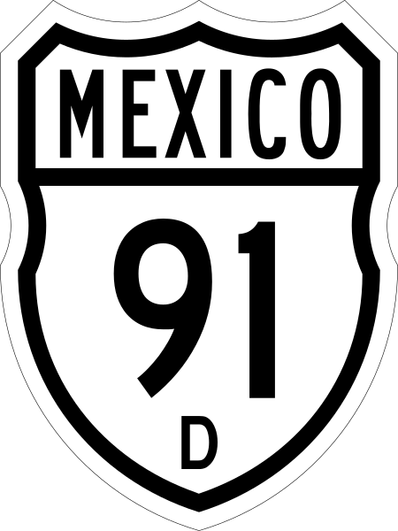 File:Carretera federal 91D.svg