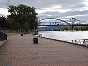 View from Riverside Park in downtown La Crosse