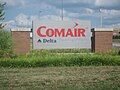 Comair roadsign