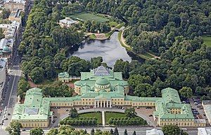 Aerial view of the Tauride Palace