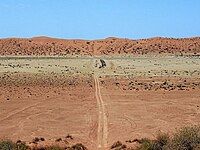 Simpson desert in Northern Territory