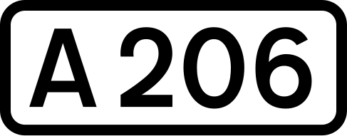 File:UK road A206.svg