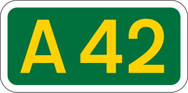 File:UK road A42.svg