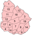 Departments of Uruguay