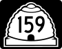 State Route 159 marker