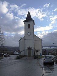 The church in Autechaux-Roide