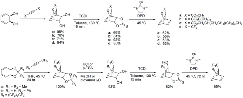 Substituted Barrelene Synthesis