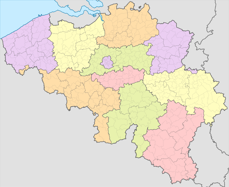 File:Map of Belgium.svg