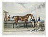 Moses, Derby winner of 1822. Painting by James Pollard (1792–1867).