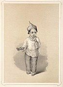 A little Mussulman girl, Calcutta, 1844 lithograph of a Muslim girl in India wearing Pyjamas and kurta; drawn by Emily Eden, sister of the Governor-General of India, George Eden