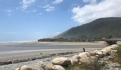 Ngākawau River mouth