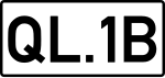 National Route 1B shield}}