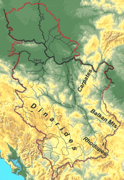 File:Serbia mountain ranges.png