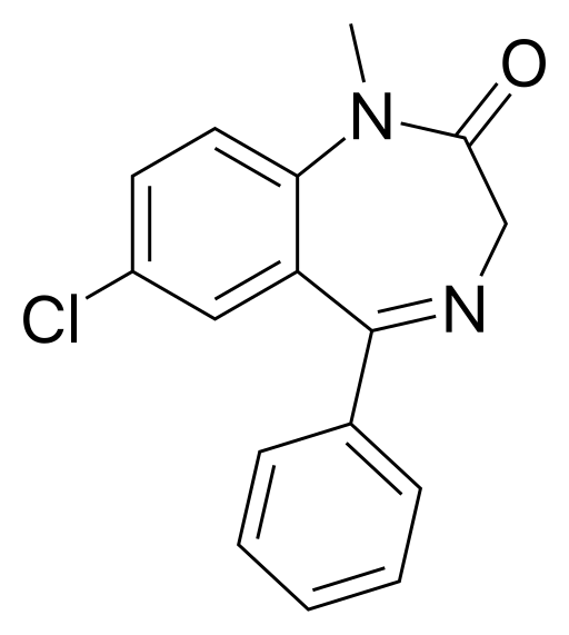 File:Diazepam structure.svg