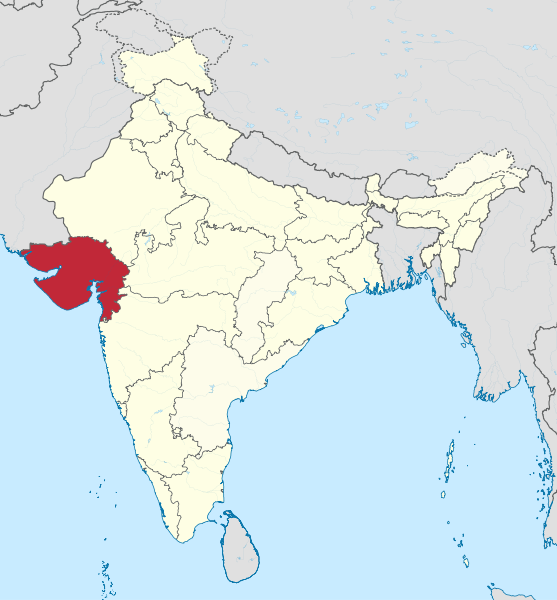 File:Gujarat in India.svg