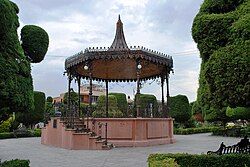 Kiosk in the main plaza