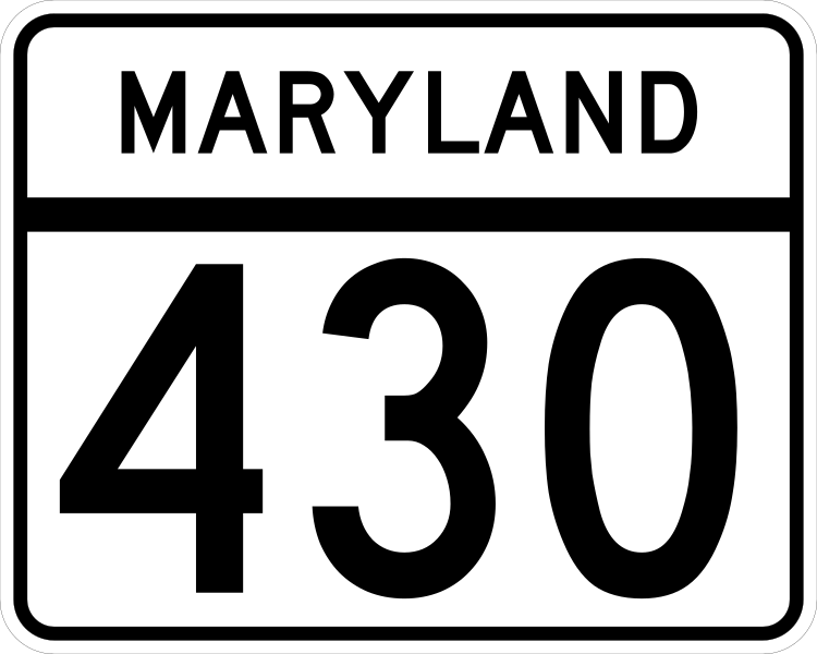 File:MD Route 430.svg