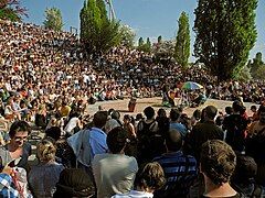 Karaoke at Mauerpark