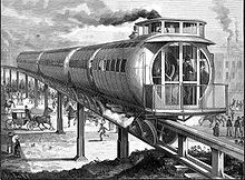 Drawing of a train