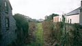 The view of the old railway line from the North Circular Road showing Broadstone in the distance, before the LUAS development