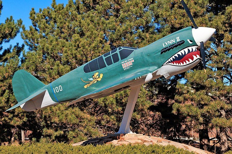 File:P40 Aircraft Replica.jpg