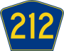 Highway 212 marker