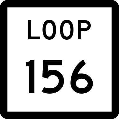 File:Texas Loop 156.svg