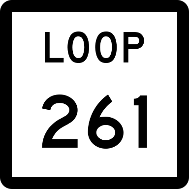 File:Texas Loop 261.svg