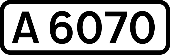 File:UK road A6070.svg