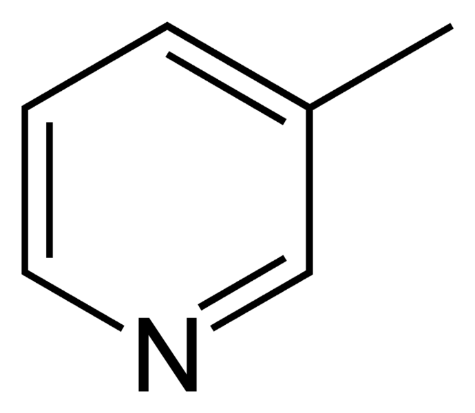 File:3-methylpyridine-2D-skeletal.png