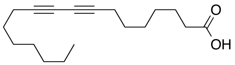 File:8,10-octadecadiynoic acid.png