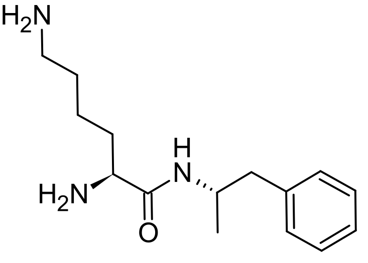 File:Lisdexamfetamine2DACS2.svg