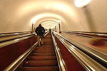 Escalator (Such lamps are currently not used)