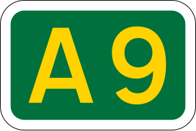 File:UK road A9.svg