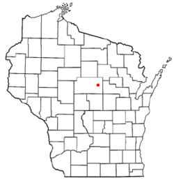 Location of Ringle shown in Wisconsin