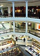 Interior of former Whiteleys store