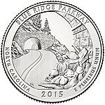 Blue Ridge Parkway quarter