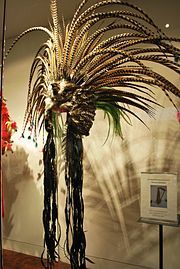 Feathered headdress