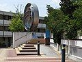 Sculpture "Olympic rings"