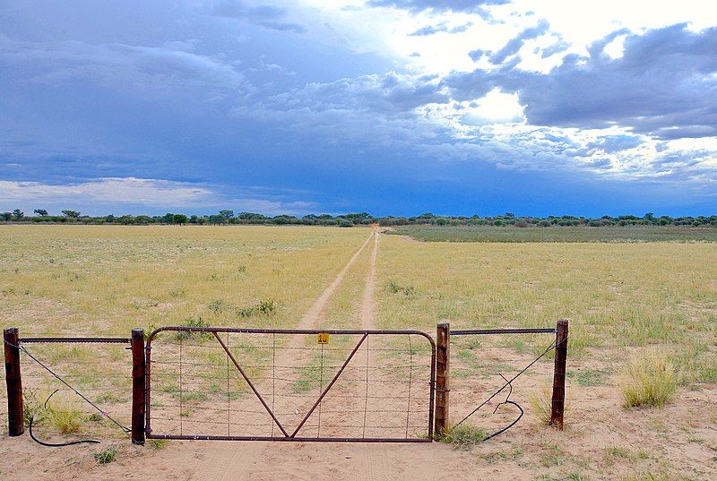 File:Farm gate, Namibia.jpg