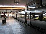 A Flytoget train at Gardermoen Station in 2007