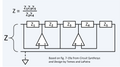 Schematic of a generalized impedance converter described by Temes and LaPatra.[1]