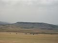 A butte in Montana.