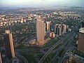 View of the Türkiye İş Bankası headquarters from Istanbul Sapphire.