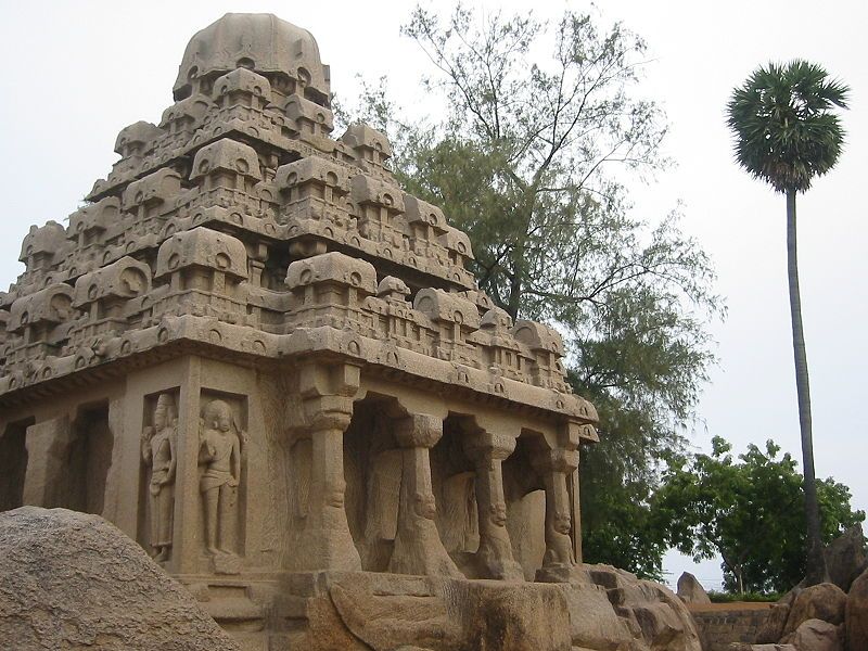 File:Mamallapuram Dharmaraja Ratha.jpg