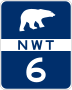 Fort Resolution Highway marker