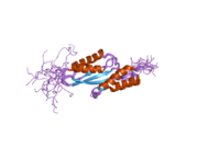 2dax: Solution structure of the RWD domain of human protein C21orf6