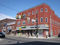 Downtown Punxsutawney, Pennsylvania