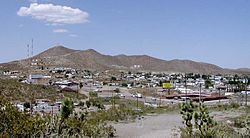 View of Searchlight, from the southwest