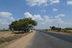 Road near Karkathakudi in 2020